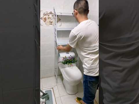 Stainless steel toilet rack