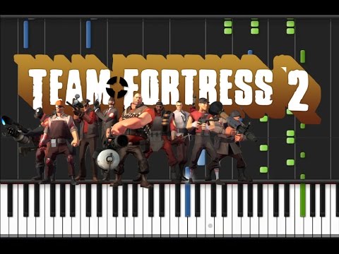 Team Fortress 2 - Meet the Medic Theme Song Piano Cover [Synthesia Piano Tutorial]