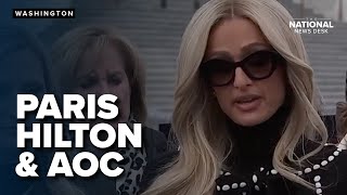 Paris Hilton joins AOC on DEFIANCE Act to protect against AI fakes