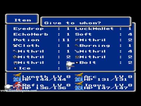 Final Fantasy III NES - Part 3: Midgets & Vikings