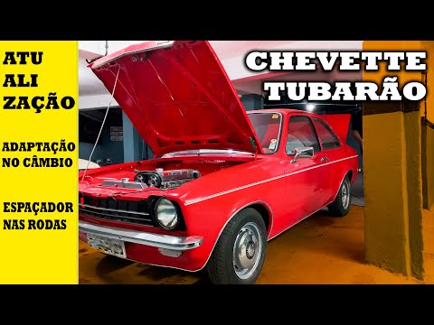 CHEVETTE C20XE - INSTALANDO ESPASSADORES DE 30MM NA TRASEIRA E CARDÃ