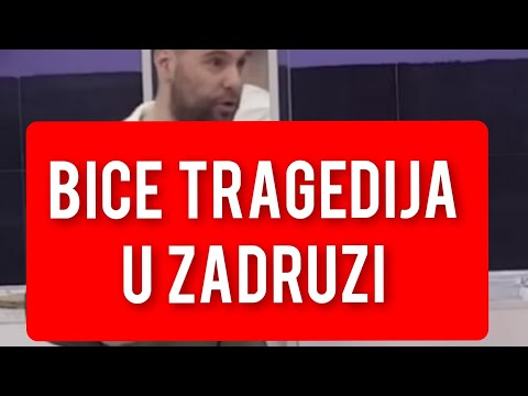 ZVEZDAN POVREDIO SEBE, IZVEDEN IZ ZADRUGE - PRODUKCIJA HITNO REAGOVALA