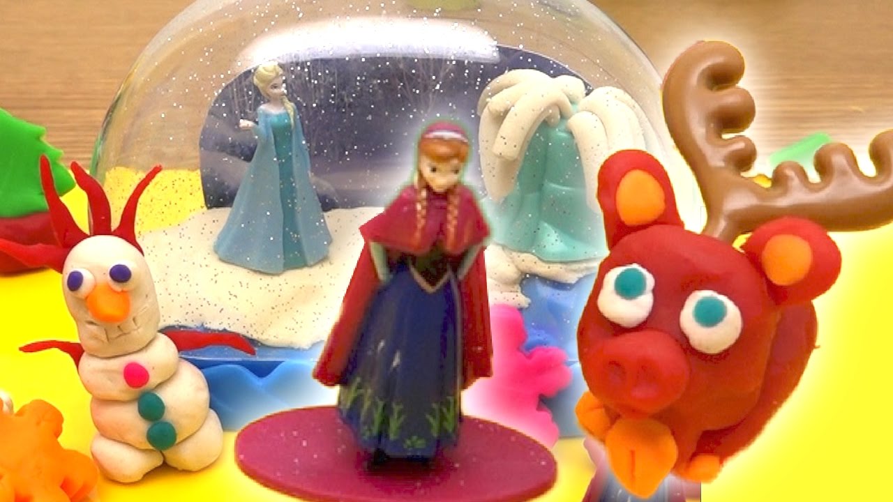 アナ雪 粘土 あそび  Disney Frozen Play-Doh Set
