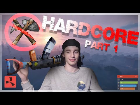 Zany plays Rust but Hardcore