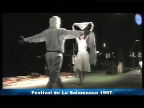 Festival de La Salamanca 1997: Carlos Saavedra junto Adela Vignais