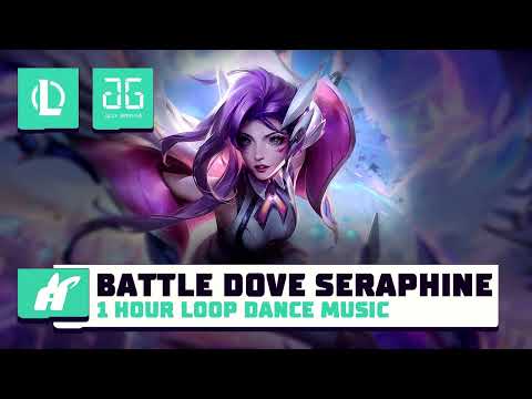 League of Legends - Battle Dove Seraphine - Music /dance 1-hour loop