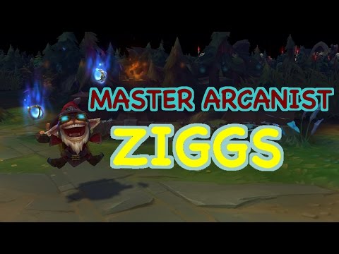 Master Arcanist Ziggs Skin Spotlight   - League of Legends