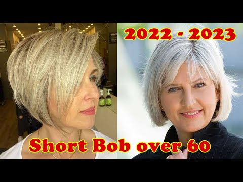 Haircuts for Older Women : 15 New Short Bob Hairstyles for Women Over 60 in 2022 - 2023