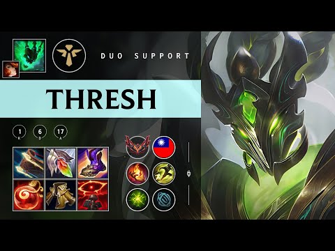 Thresh Support vs Seraphine - TW Grandmaster Patch 25.24