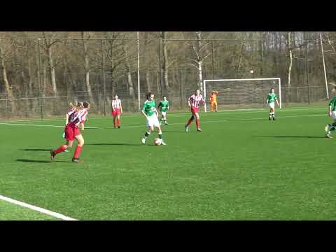 Fc Berghuizen M017-1 tegen Bennekom MO17-1