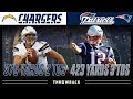 Philip Brady Put On Passing Clinic Chargers Vs Patriots 2011 Week 2