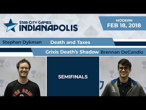 SCGINDY: Semifinals - Stephan Dykman vs Brennan DeCandio | Modern