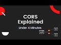 CORS Explained In Under 4 Minutes Web Dev Basics