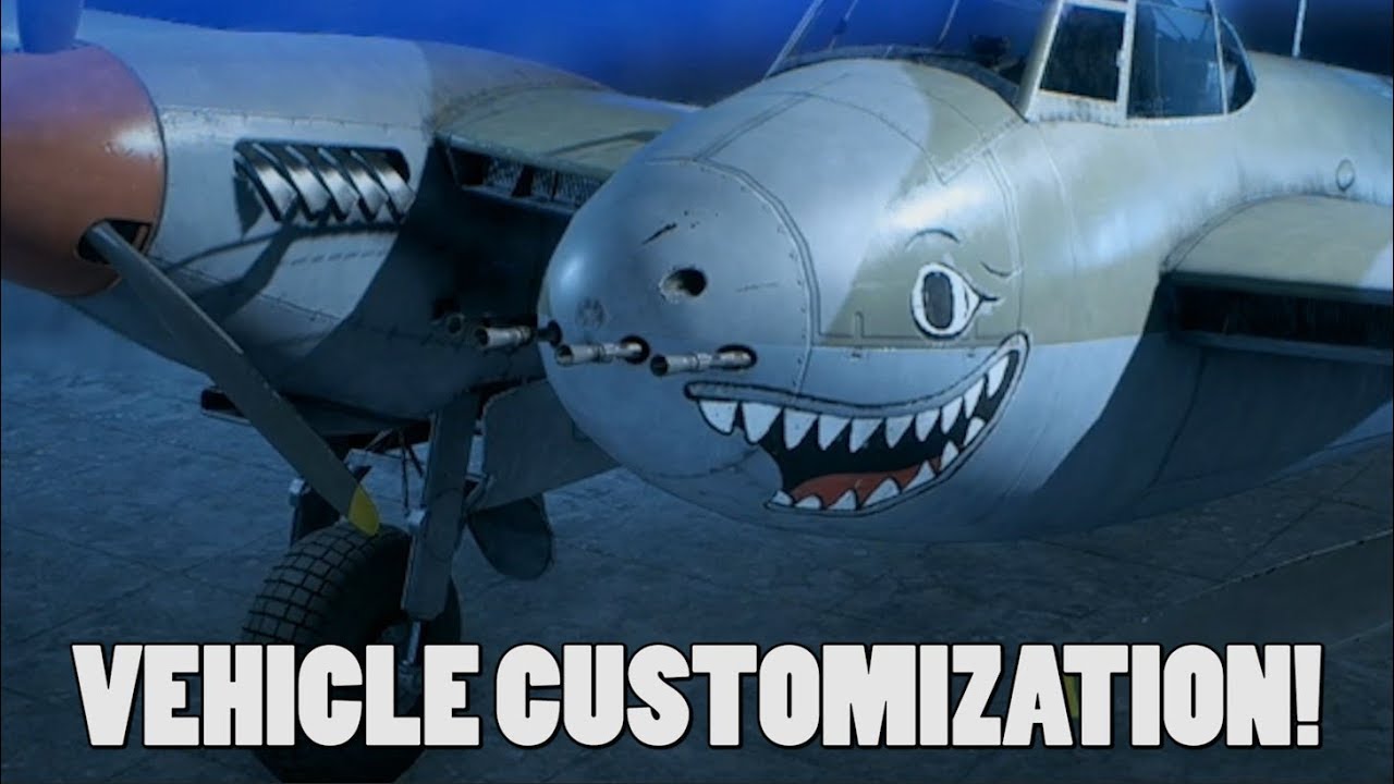 Vehicle customization in Battlefield V