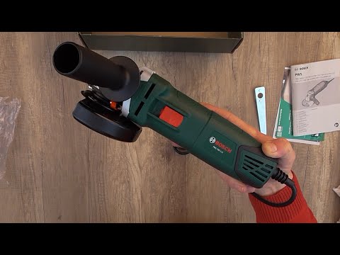 Unboxing BOSCH PWS 700-115 Angle Grinder 115 mm 700W - The Tool Man