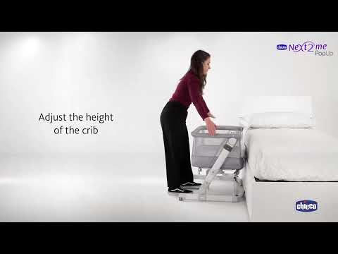 How to fasten Chicco Next2Me Pop Up to the bed - Chicco (English)