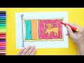 How To Draw The National Flag Of Sri Lanka