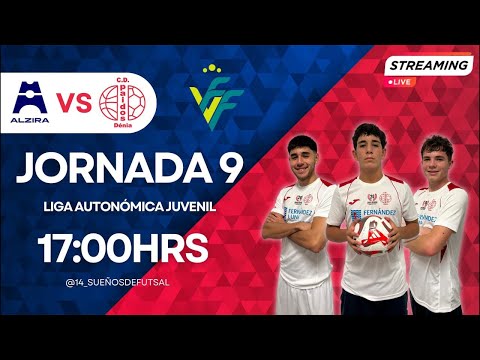 ALZIRA F.S. VS C.D. PAIDOS DÉNIA FERNÁNDEZ LUNA LIGA AUTONÓMICA JUVENIL