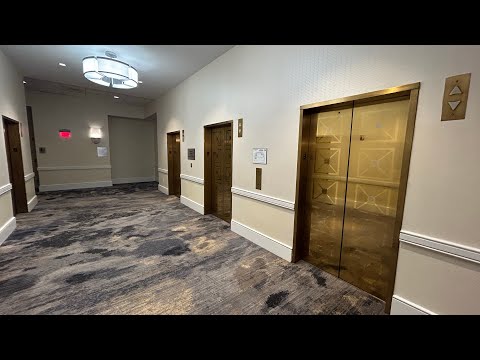 Montgomery Traction 13 St Elevators At The Marriott Downtown Hotel In Philadelphia PA: (06/20/2024)