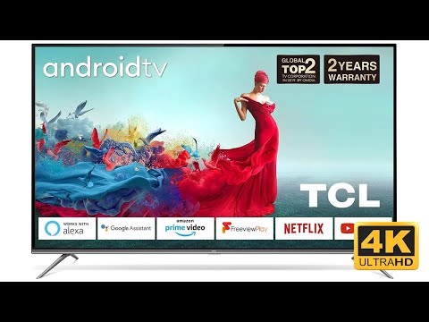 TCL 55P615K 55 Inch 4K Ultra HD Smart Android TV - Image 2
