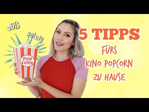 Popcorn selbst machen im Topf- schmeckt wie im Kino - SNACKS Woche #yummypilgrim