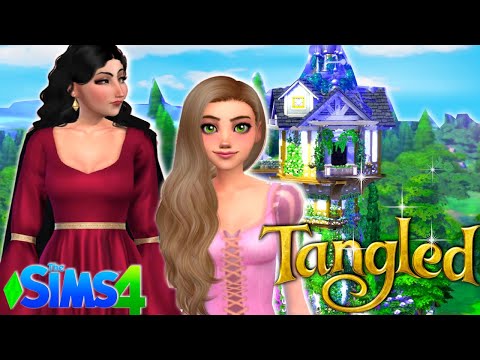 Disney Teenage Rapunzel Morning Routine in Sims 4  - Titi Plus