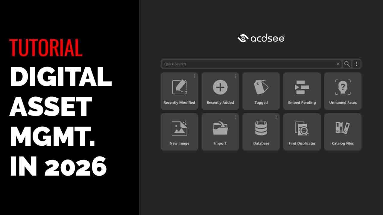 Digital Asset Management in ACDSee 2026