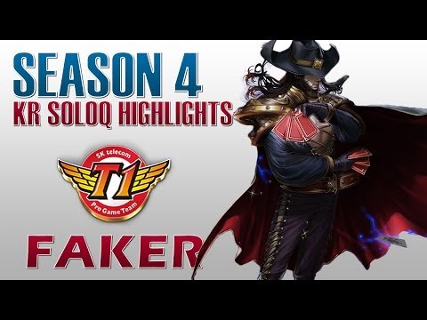 SKT T1 Faker - Twisted Fate vs Yasuo - KR SoloQ Highlights