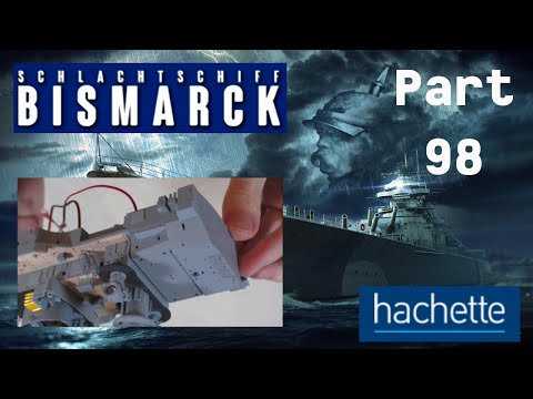 Hachette Schlachtschiff Bismarck (Metall) Part 98 - Details für den Zentralhangar!
