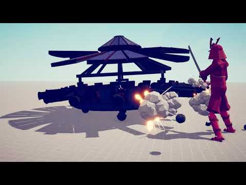SAMURAI, SHOGUN & SAMURAI GIANT vs EVERY GOD - Totally Accurate Battle Simulator TABS