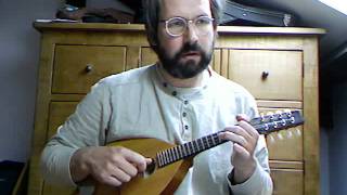 Ein Bäumlein stand im tiefen Tal (Der Liebesapfel), trad. German, mandolin instrumental