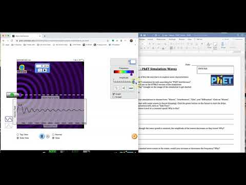 Phet Waves Lab Walkthrough