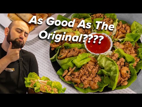 You Have To Try This P.F. Chang's Chicken and Lettuce Wrap Copycat!