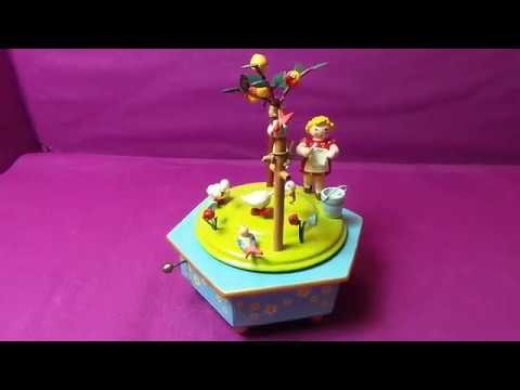 Steinbach uralte Spieluhr Nr.065 - seltenes Sammlerstück aus dem Erzgebirge