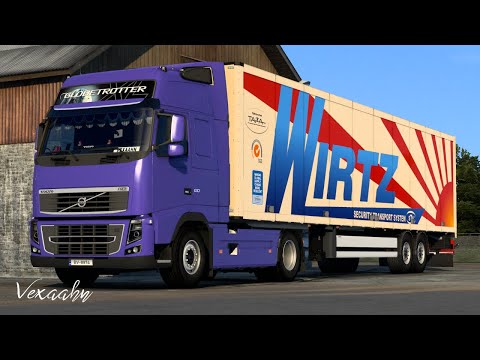 ETS2 1.47 | Volvo FH3 by Johnny244 | Pärnu 🇪🇪 - Utena 🇱🇹 | ETS2 Mods