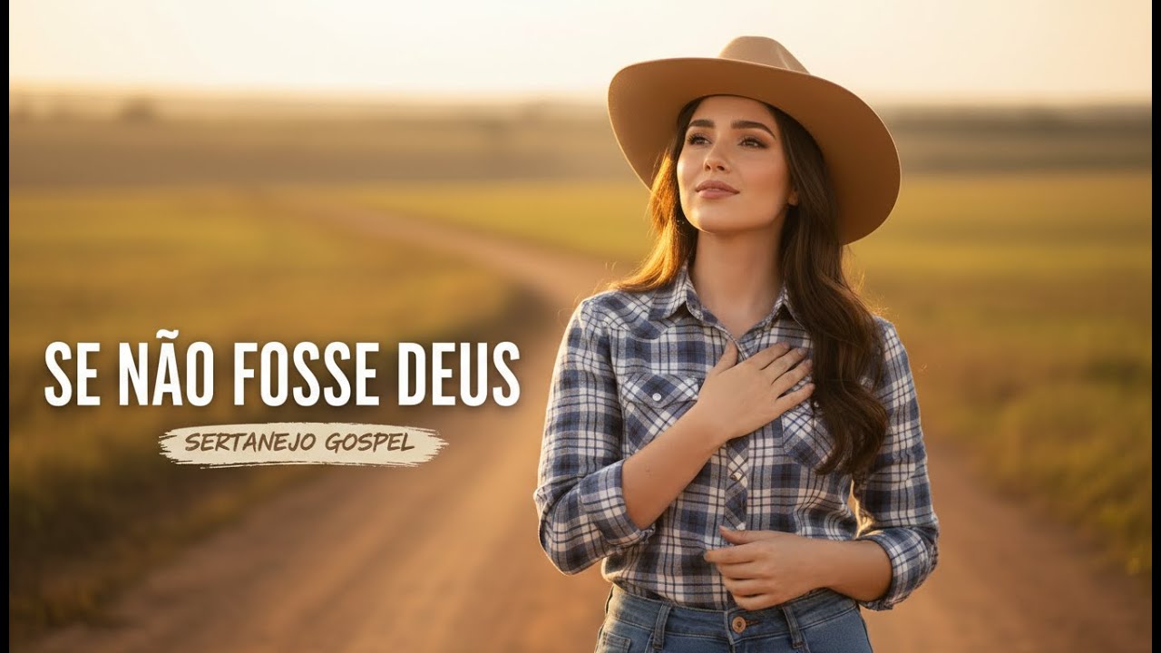 SE NÃO FOSSE DEUS | Sertanejo Gospel de Gratidão e Vitória