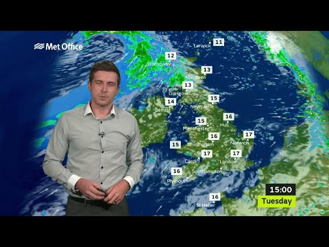 Monday evening forecast 09/10/2017
