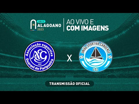 Guarani de Paripueira x Canoense - ALAGOANO SUB 15 - 1ª FASE