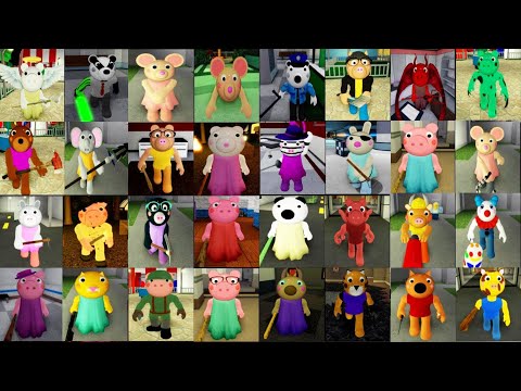 ROBLOX  Non Infected PIGGY ALL JUMPSCARES