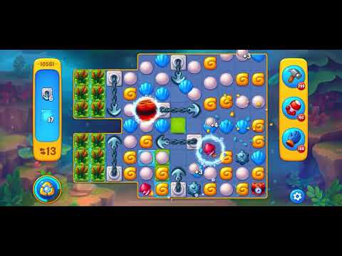 Fishdom level 10561 no boosters フィッシュダム ノーマル