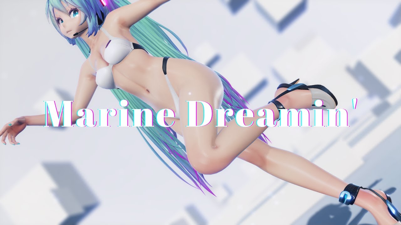 【MMD R18】Marine Dreamin' / Bikini Miku【紳士】