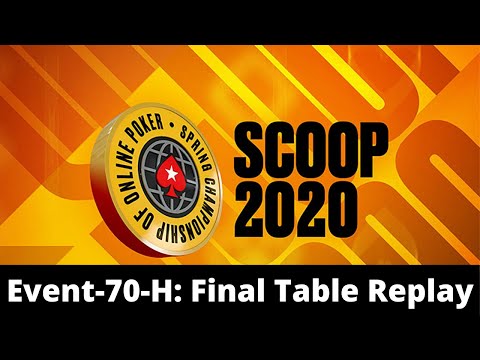 SCOOP 2020 | $530 NLHE PKO Event 70-H: Final Table Replay with Epiphany77 | Sngwonder
