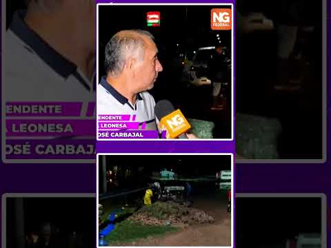 LA LEONESA AYUDA A CASTELLI: “TRAJIMOS EQUIPOS DE BOMBEOS A MOTOR  PARA SACAR EL AGUA”