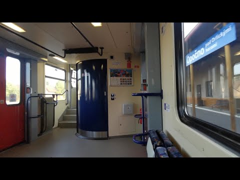 Ve vlaku: Příjezd v Os 5616 do žst. Opočno pod Orlickými horami