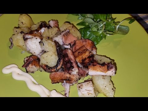 TENTACOLI DI TOTANO CON CURCUMA, COTTURA SLOW COOKER