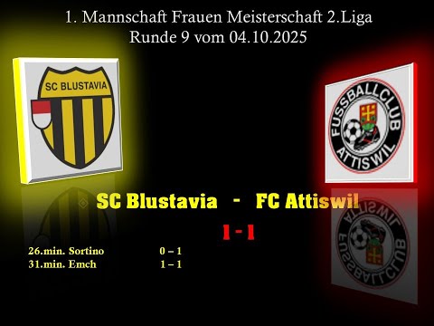 Frauen Meisterschaft 2.Liga SC Blustavia  -  FC Attiswil