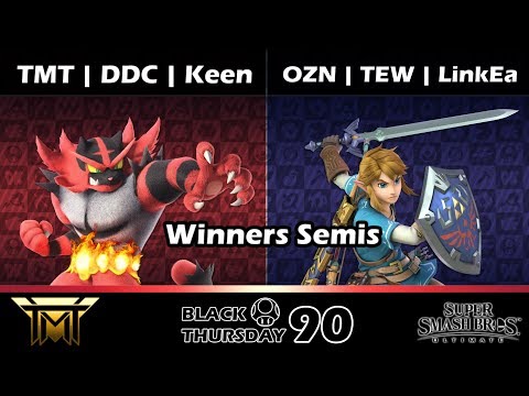 BT90: TMT | DDC | Keen (Incineroar) vs OZN | TEW | LinkEa (Link) - Winners Semis