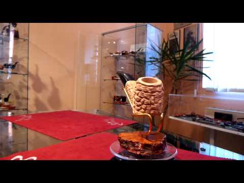 Pipa in radica bent fatta a mano - www.paronellipipe.it