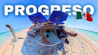 Two Cubans visit Puerto Progreso. Is Cancun or Yucatan better? 🇲🇽 | TOO about Progreso and Sisal 🏝️