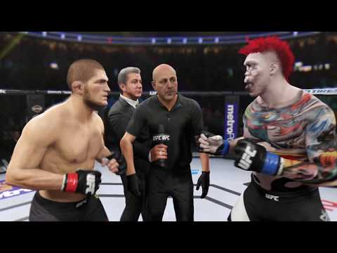 Khabib vs. Fester Zombie - EA Sports UFC 2 - Eagle Fights 🦅